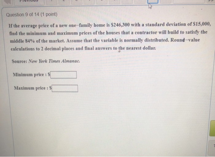 Solved Previous 1 2 3 4 5 6 7 8 9 10 Next Question 10 of 14 | Chegg.com