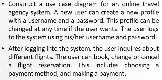 Solved Based on explanation below :1) Draw a use case | Chegg.com