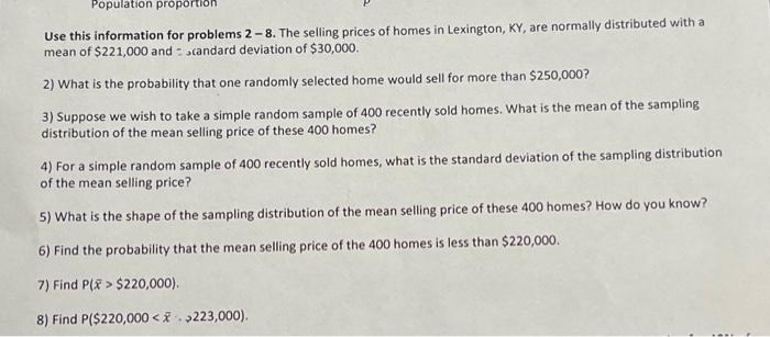 Solved Find P(220,000 | Chegg.com