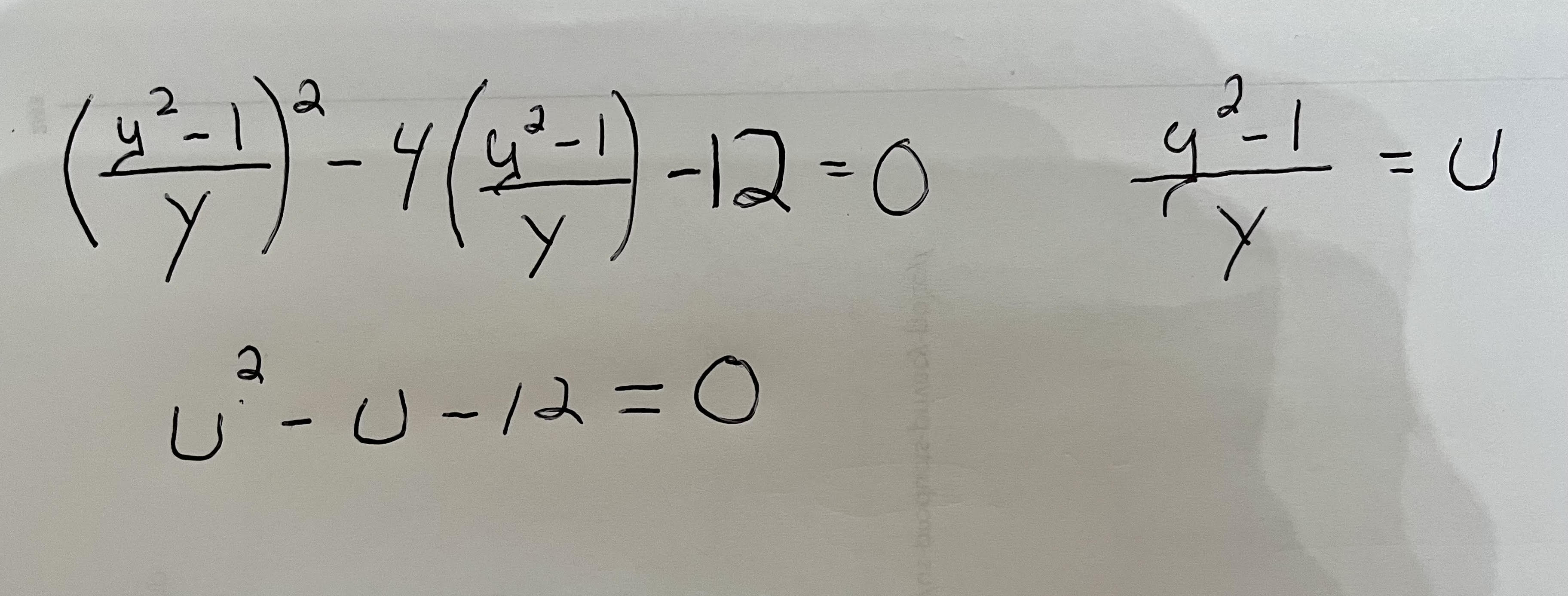 Solved Could I have this problem solved using this method? | Chegg.com