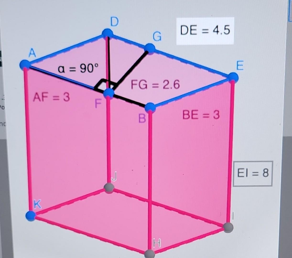 Solved Find the surface area of the prism. Show/explain your
