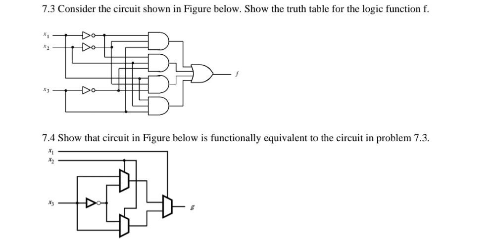 Solved 7.3 Consider The Circuit Shown In Figure Below. Show 