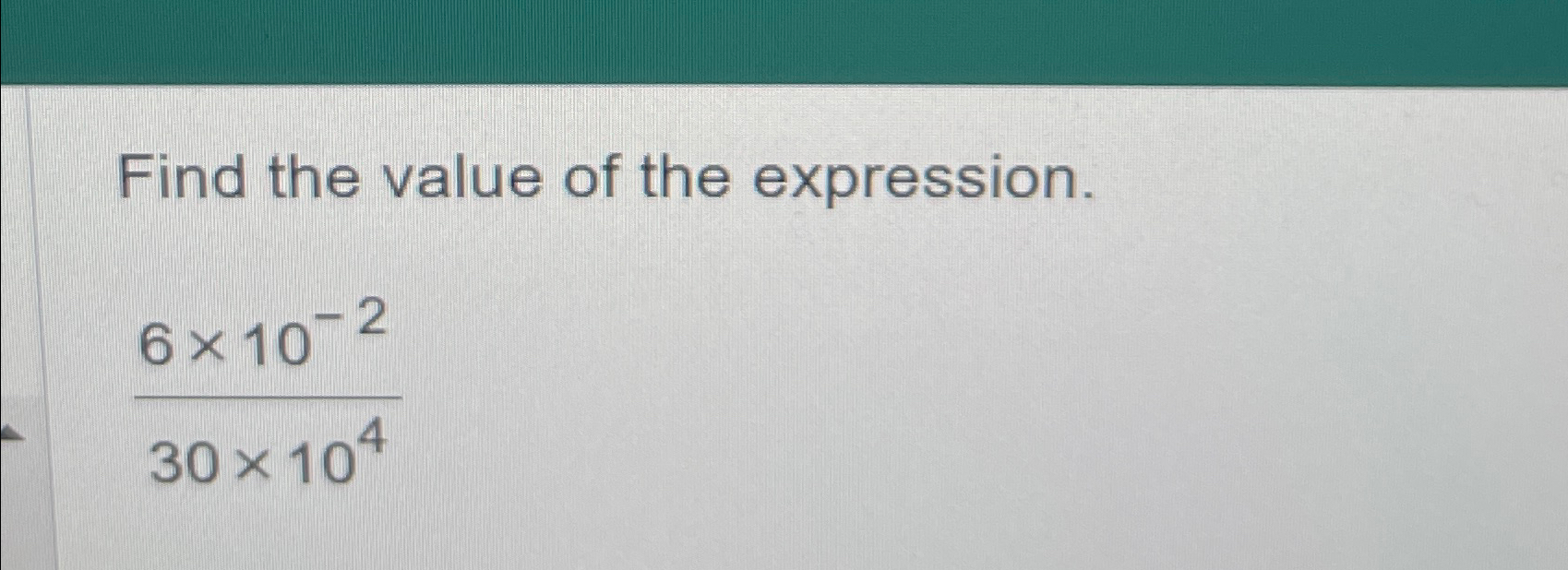 what value is equivalent to this expression 4 2 6 7 10