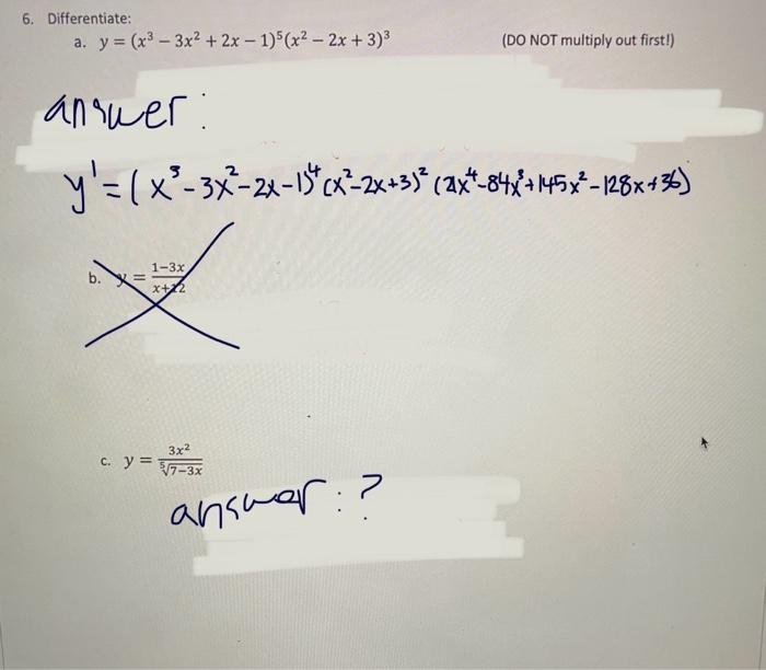 Solved Can someone hep me with my calculus homework, | Chegg.com