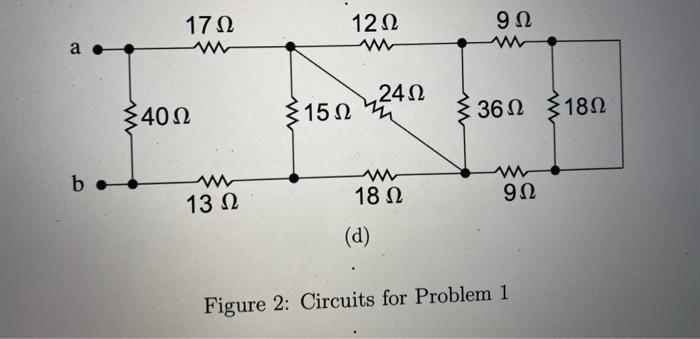 Solved For each of the circuits in Figure 2 (on the next | Chegg.com