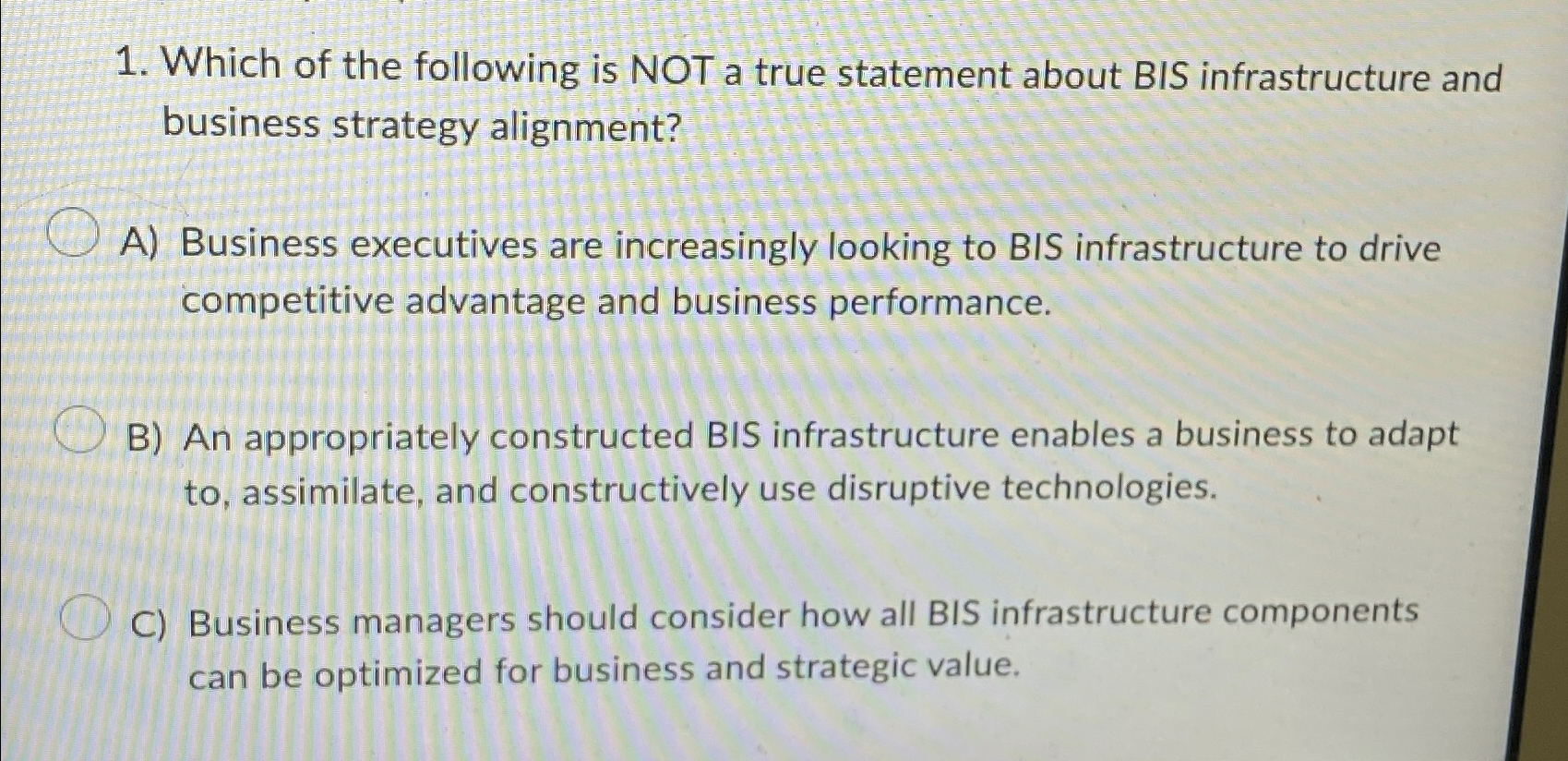 which of the following is not a true statement about business plans