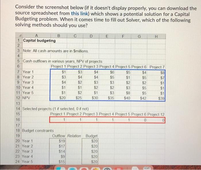 Solved Consider the screenshot below (if it doesn't display | Chegg.com