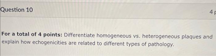 Solved For a total of 4 points: Differentiate homogeneous | Chegg.com