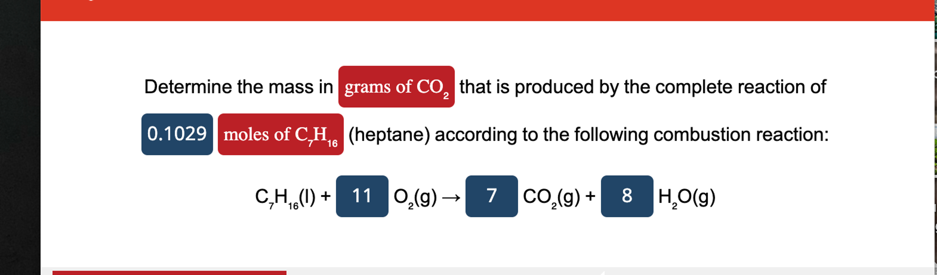 C7h16 O2 Solved Determine the mass inthat is produced by the complete | Chegg.com