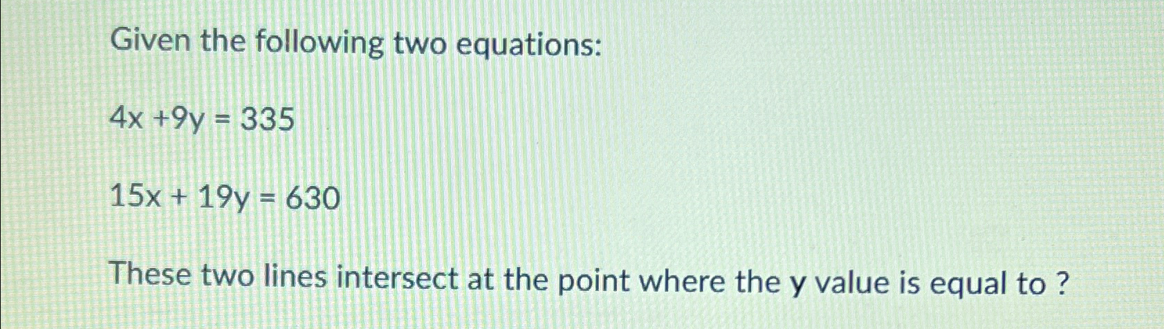 Solved Given the following two | Chegg.com