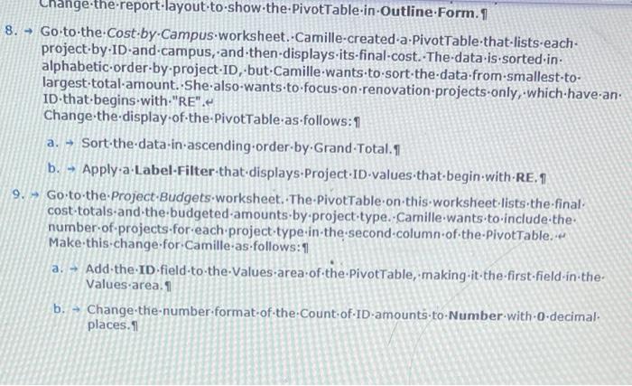 Solved 1. → Camille-Darbonne-is-the director-of-the-Office | Chegg.com