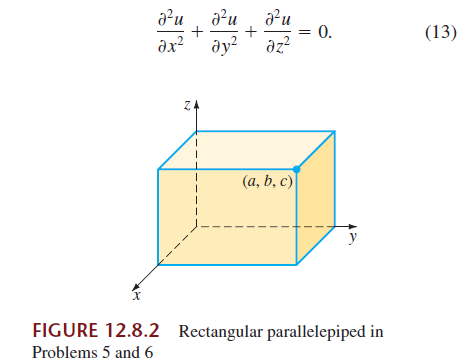 Solved The Steady State Temperature U X Y Z In The Rectangular Chegg 