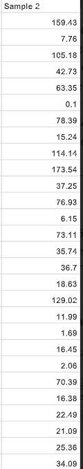 Solved Determine the average, the value that is exceeded by | Chegg.com