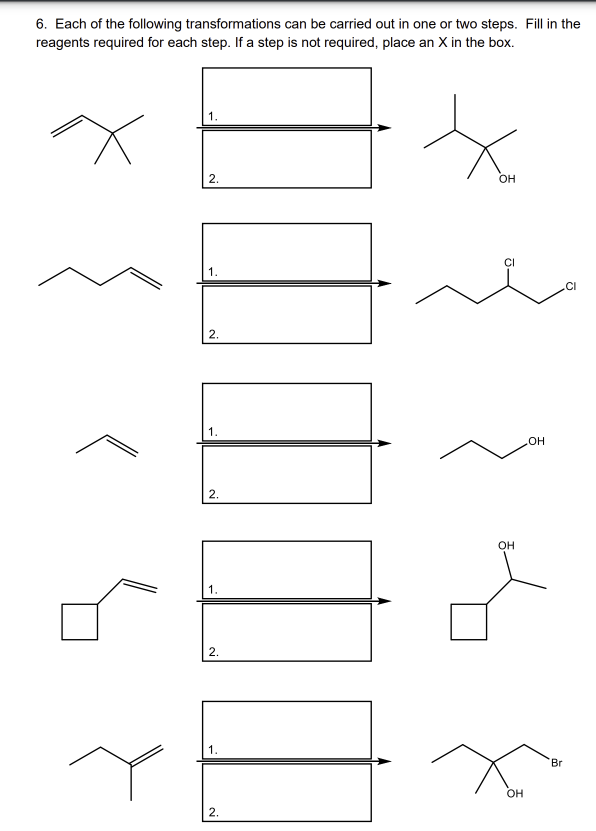 Solved Each of the following transformations can be carried | Chegg.com