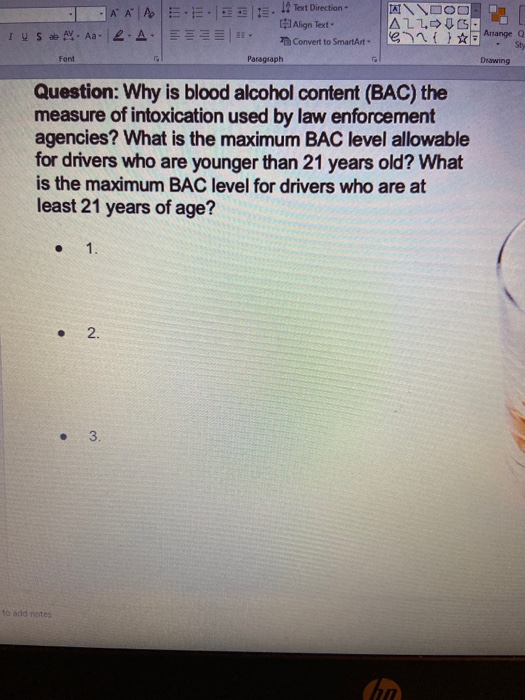 Solved A A A E If Text Direction Align Text I Us Ab Av Chegg Com