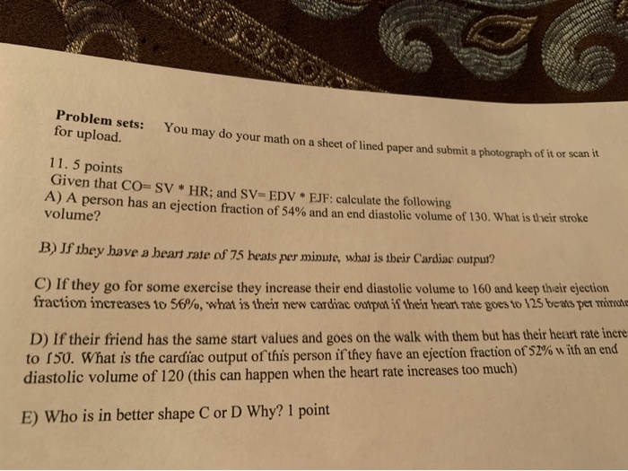 Submission Math Topic Questions Solved Problem sets: for upload. You may do your math on a | Chegg.com