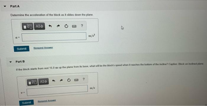Solved The block shown in the figure (Figure 1) has mass | Chegg.com