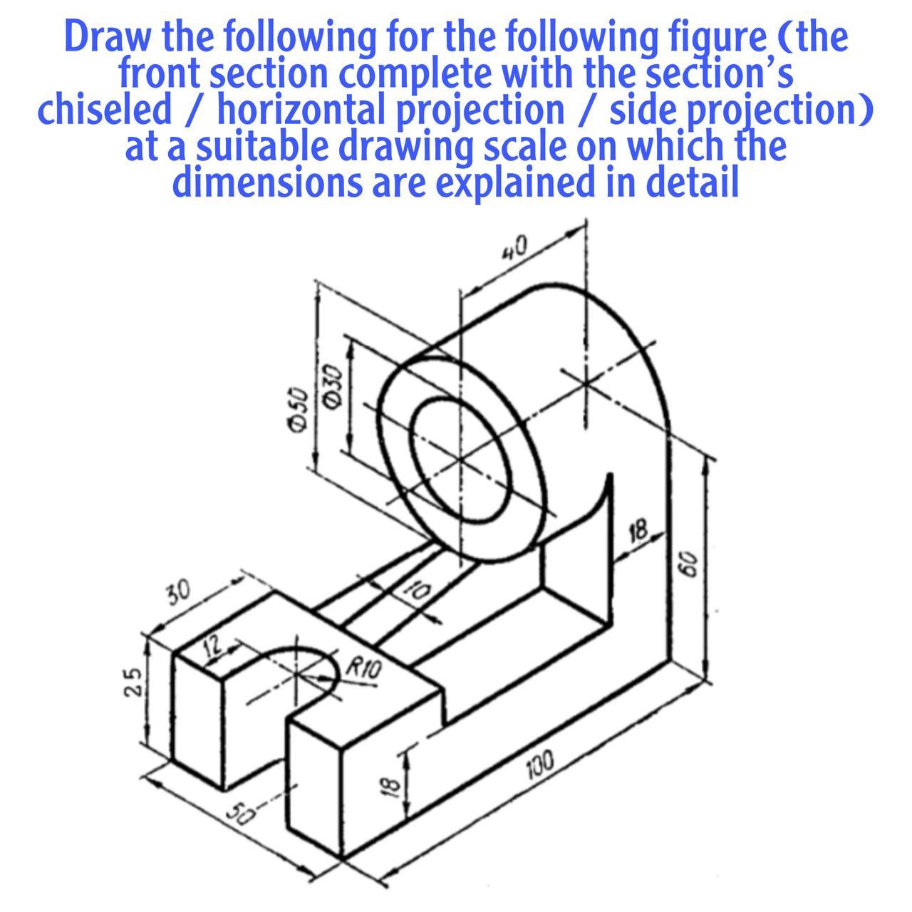 Solved Draw the following for the following figure (the | Chegg.com