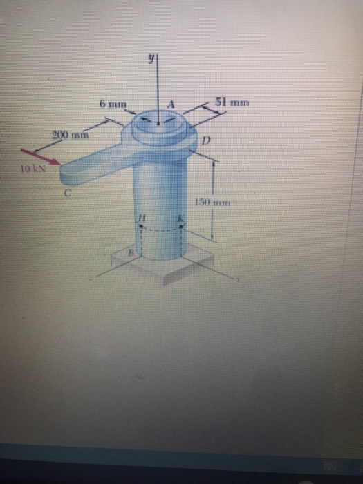 Solved The Steel Pipe AB Has A 102 Mm Outer Diameter And A Chegg Com