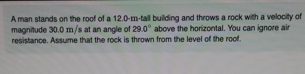 Solved Part Calculate the horizontal distance from the base | Chegg.com