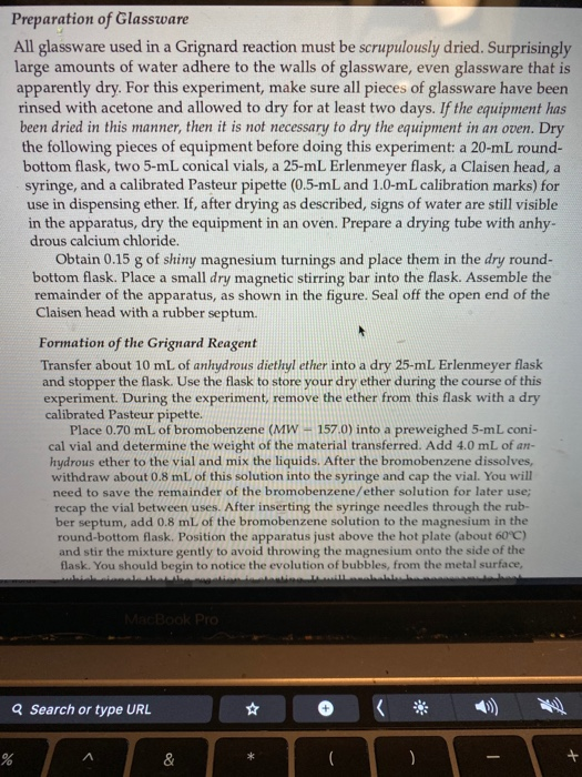 MgBr Name/Structure Phenyl magnesium bromide