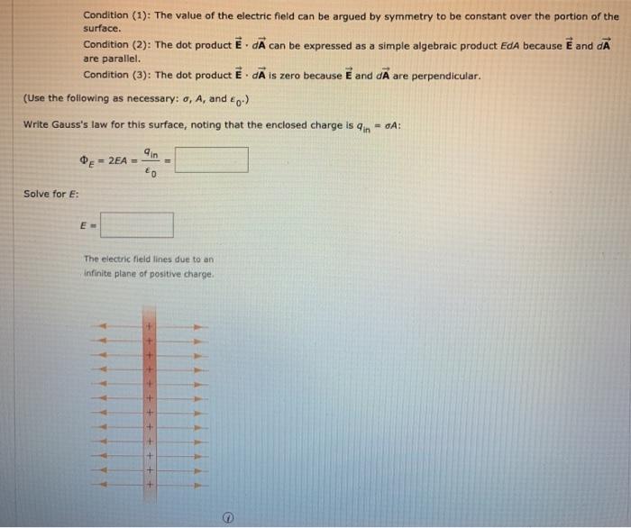 Solved A Plane of Charge Find the electric field due to an | Chegg.com