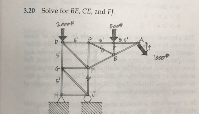 Solved 3.20 Solve for AC BC and BD using only one section | Chegg.com