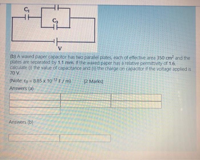 Solved (a) The circuit shown below has the following | Chegg.com
