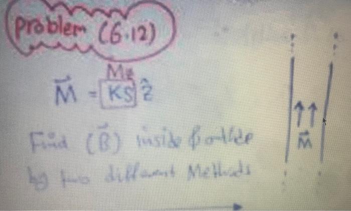 problem (6.12) M=Ma | Chegg.com