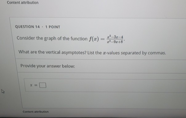 Solved consider the graph of the function f(x)= | Chegg.com