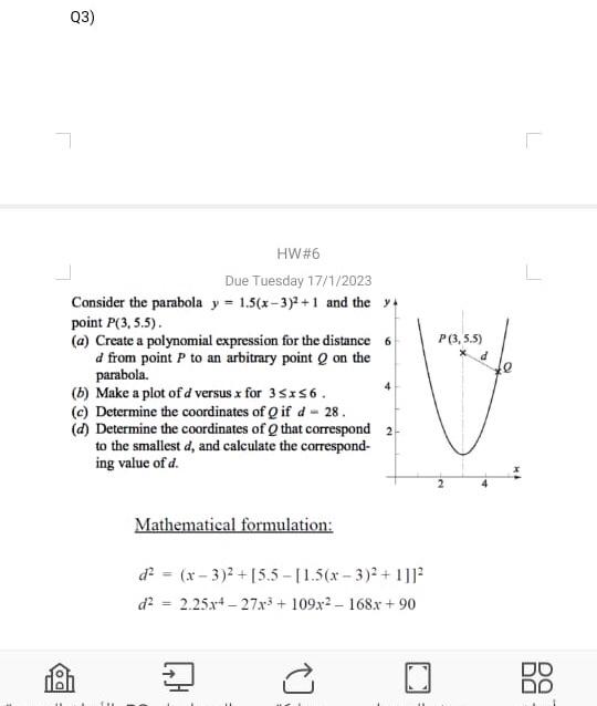 Solved Please Solve The Question In MATLAB And Send Me A | Chegg.com