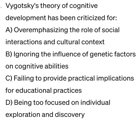 Educational implication of vygotsky's theory best sale