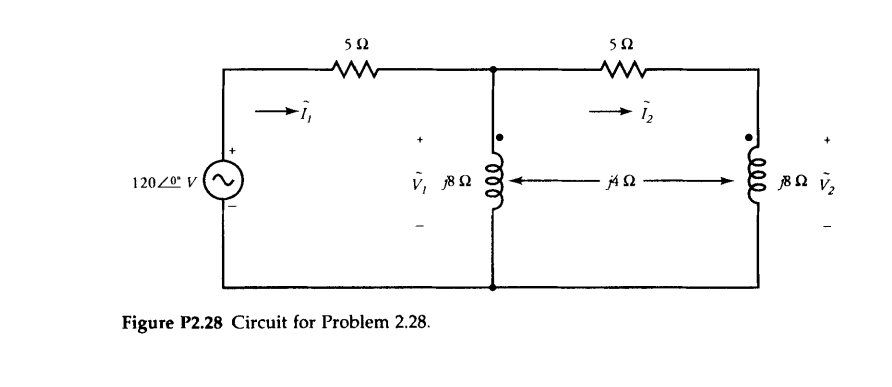 Solved For The Magnetically Coupled Circuit Given In Figure | Chegg.com