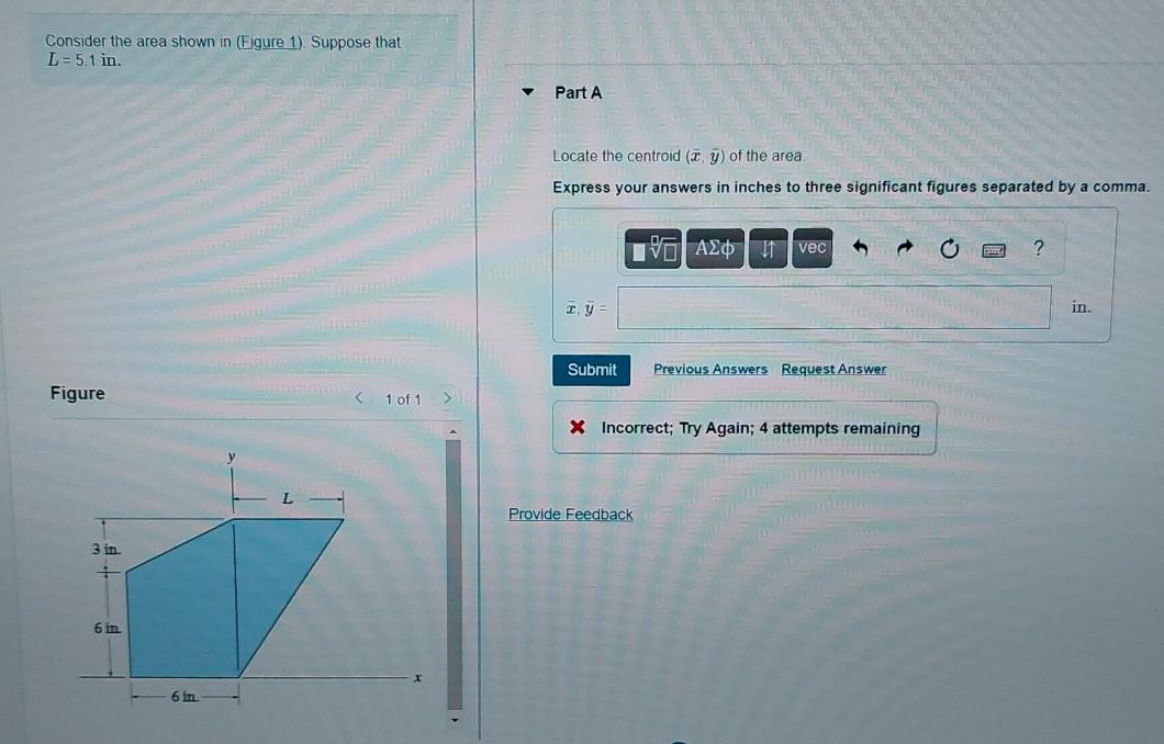 Solved Consider The Area Shown In Figure 1) Suppose That L = | Chegg.com