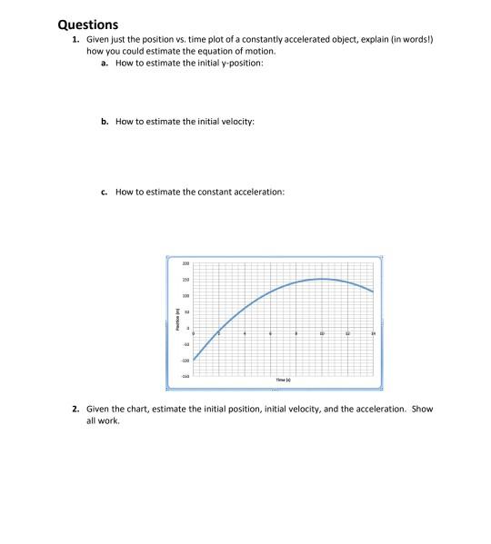 Solved Lab 02:10 Kinematics (Accelerated Motion) | Chegg.com