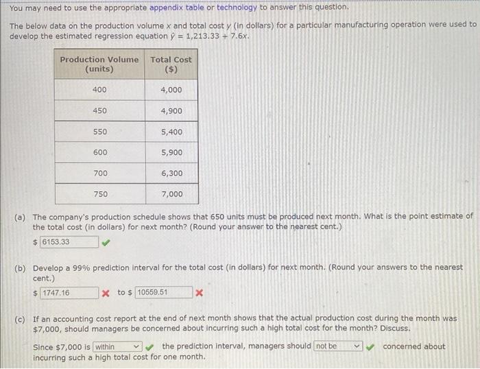 Solved You may need to use the appropriate appendix table or | Chegg.com