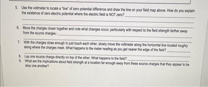 Solved Charges #92 Fields PhET Lab Name: Period Procedure: Chegg com