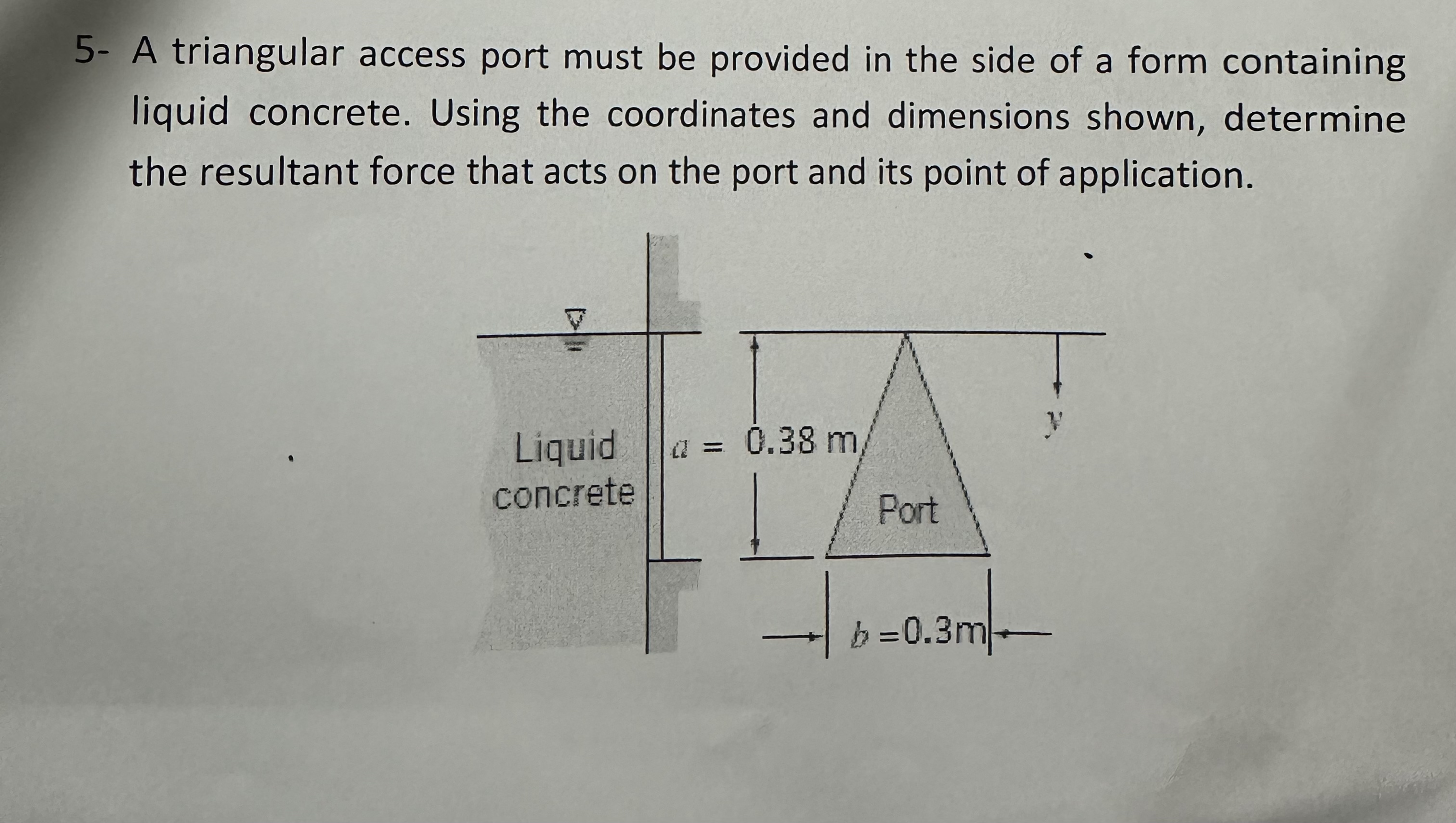 Solved by an EXPERT 5- ﻿A triangular access port must be provided in ...