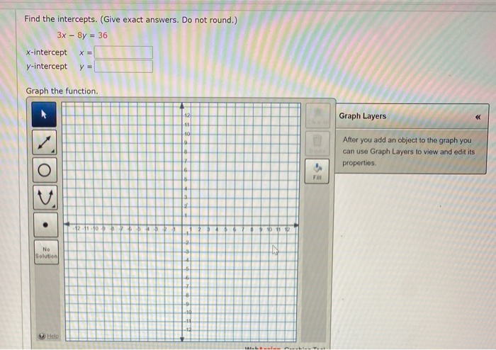 Solved Find the intercepts. (Give exact answers. Do not | Chegg.com