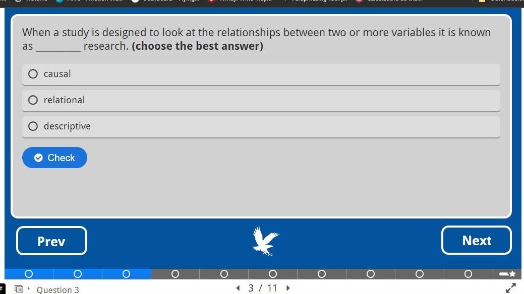 Solved When a study is designed to determine whether one or | Chegg.com