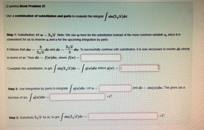 Solved (2 points) Book Problem 27 Use a combination of | Chegg.com