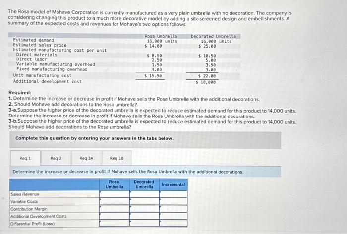 Solved Required: 1. Determine the increase or decrease in | Chegg.com