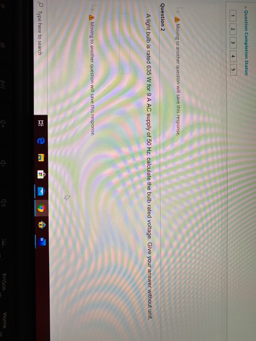 Solved Question Completion Status: 1 2 3 4 5 Moving to | Chegg.com