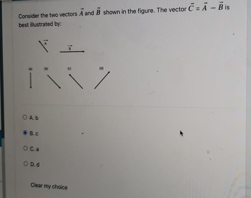 Solved Consider the two vectors A and B shown in the figure. | Chegg.com