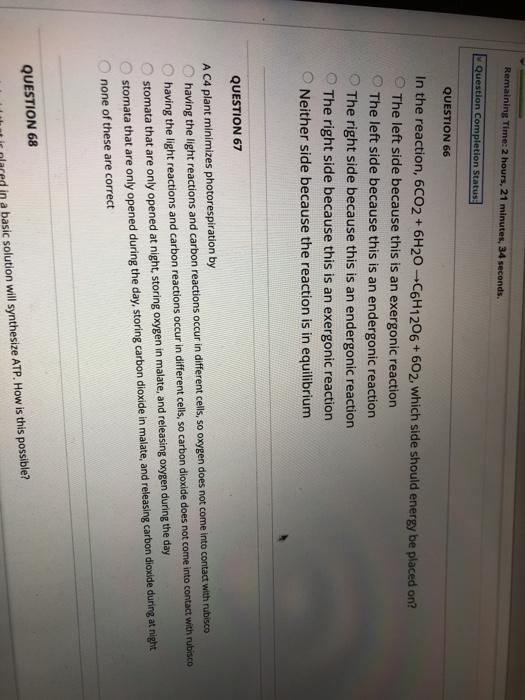 Solved Question Completion Status QUESTION 62 A modification | Chegg.com