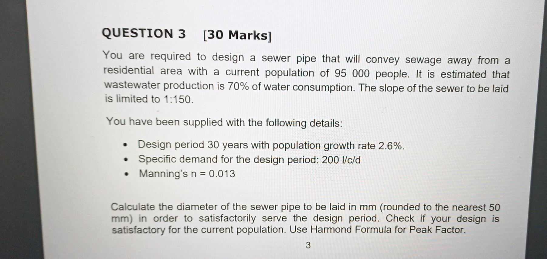 Solved QUESTION 3 [30 Marks] You are required to design a | Chegg.com