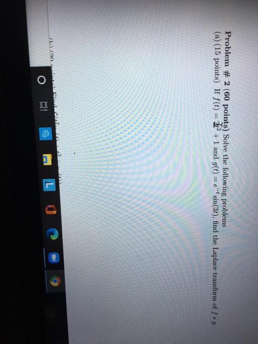Solved Problem #2 (60 points) Solve the following problems | Chegg.com