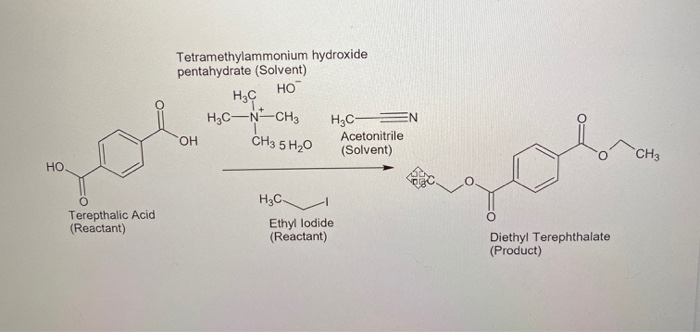 Solved Tetramethylammonium Hydroxide Pentahydrate Solvent 5391