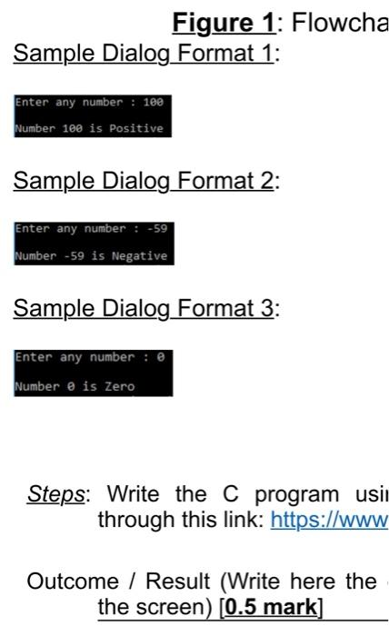 Solved Below is the C Program that will ask the user to | Chegg.com