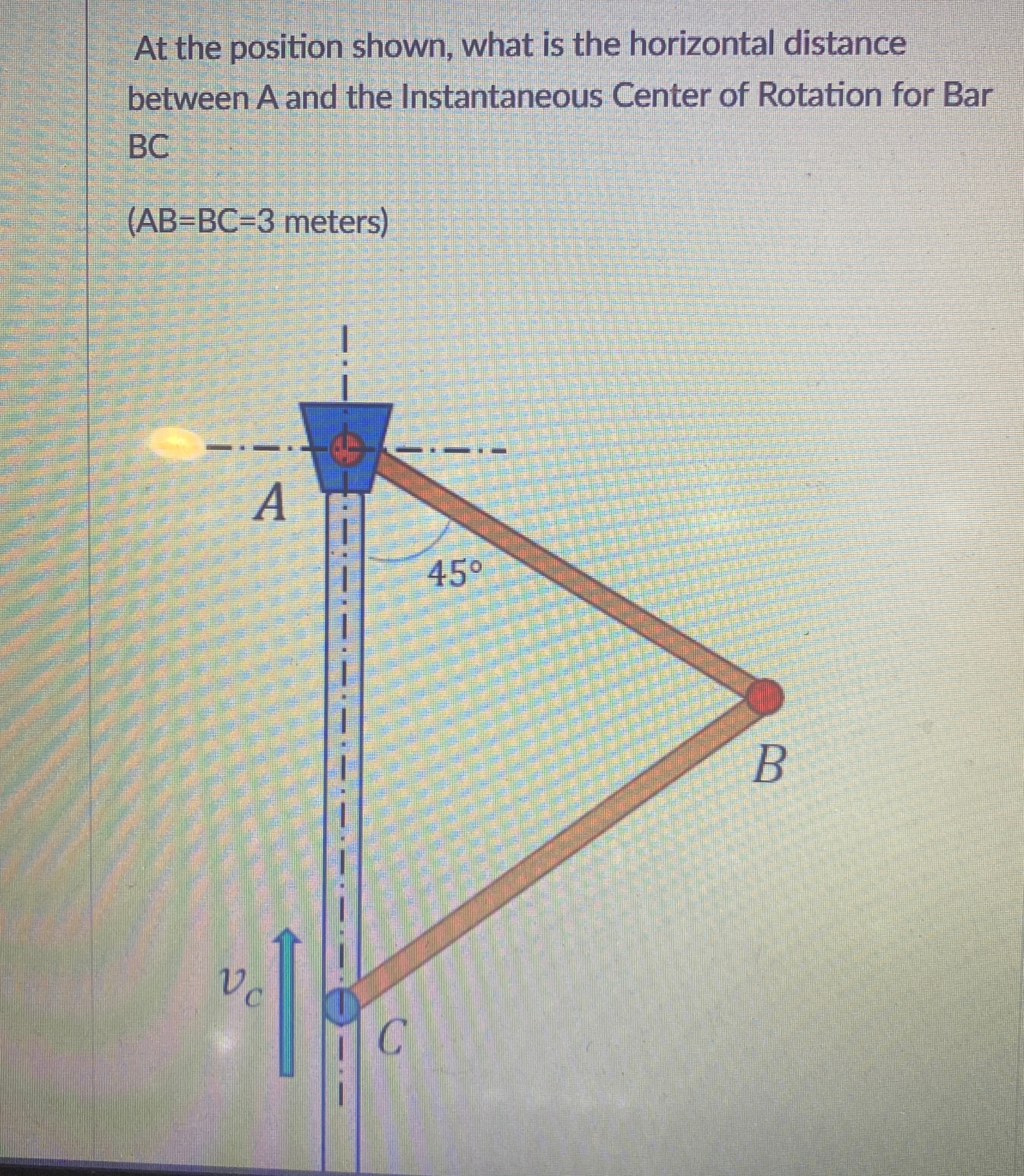Solved At the position shown, what is the horizontal | Chegg.com